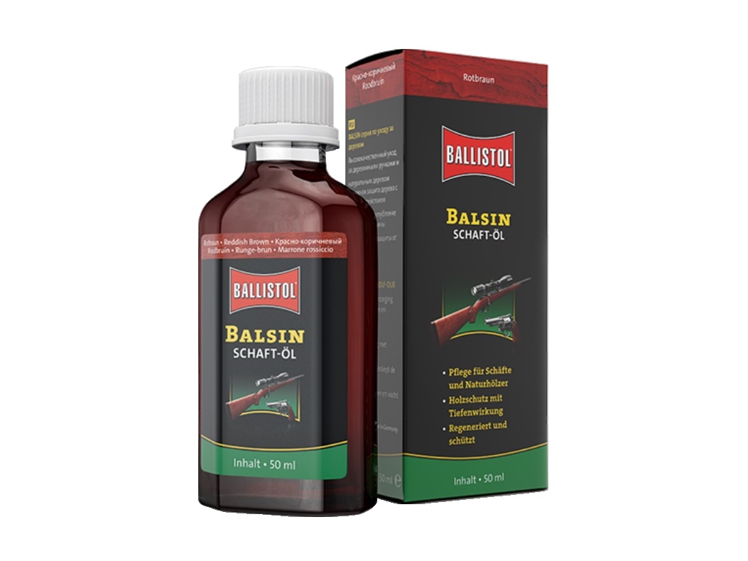 Balsin Schaft�l REDDISH BROWN Gun Stockoil Bottle 50 ml
